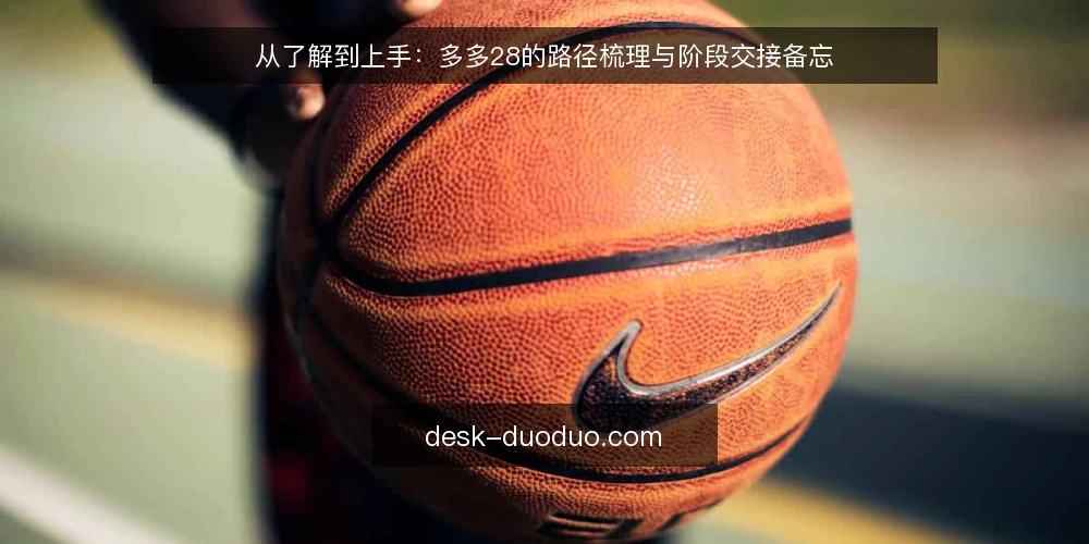 从了解到上手:多多28的路径梳理与阶段交接备忘 — 需求定义:从观望到明确目标 配图