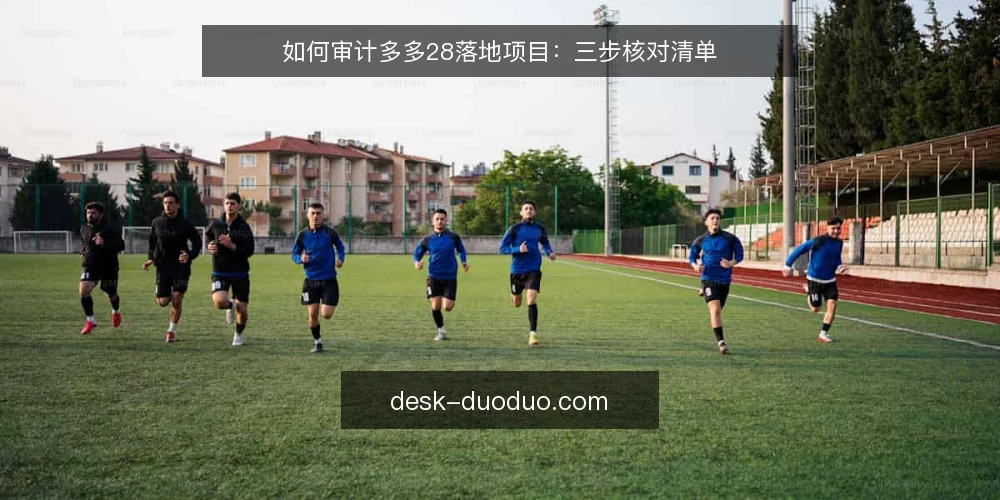 如何审计多多28落地项目：三步核对清单 — 为什么现在要做一次审计 配图